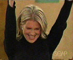 STJun05Q: Missy celebrates her and Matt's winning the game