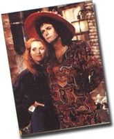 Jack in drag as Wanda, and Jenn