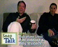 STNov05A: Matt & Billy relax